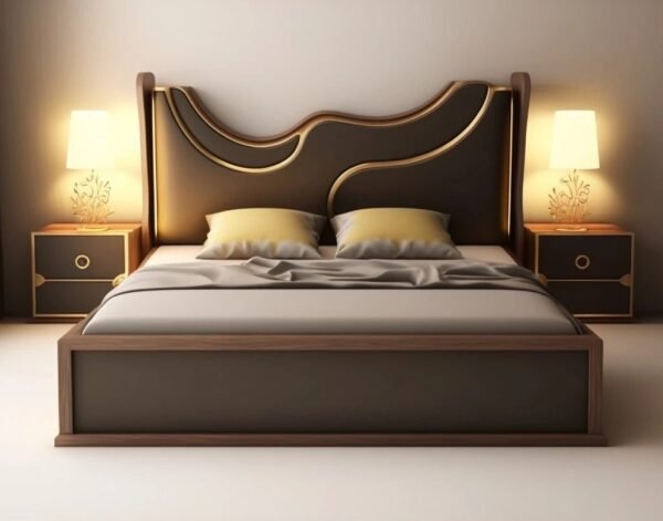 Zimer King Size Bed